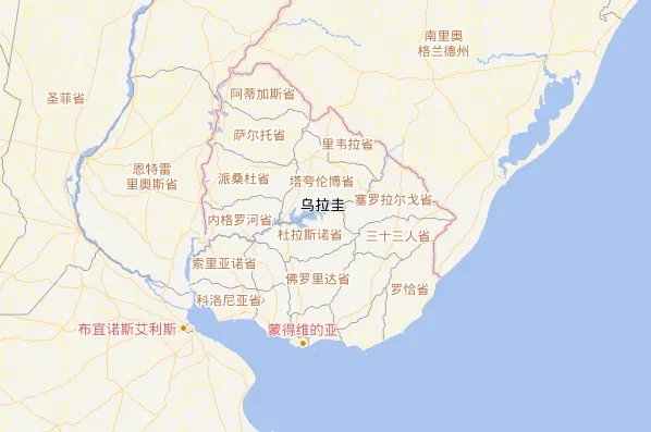 乌拉圭属于哪个洲哪个国家