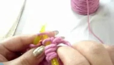 鱼骨针的织法
