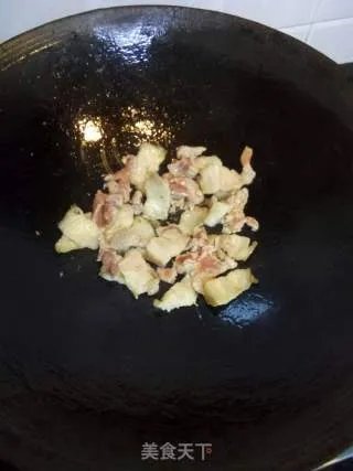 酸菜炒肉