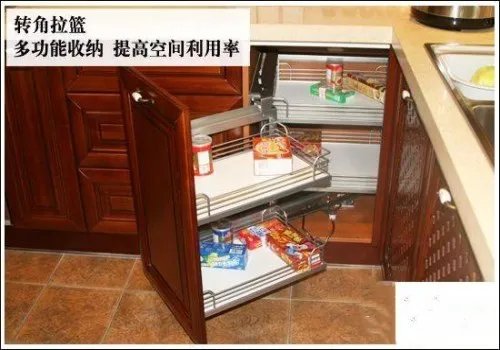 橱柜转角拉篮的实用性高吗 选择拉篮的4大注意要点