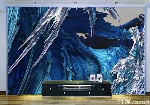 个性硅藻泥背景墙效果 6图展现硅藻泥创意造型