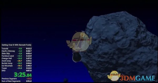 《Getting over it》怎么玩？Getting over it速通攻略
