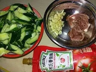 青瓜炒肉