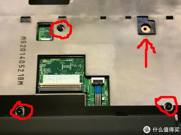 联想 k2450 拆机换NGFF接口SSD固态硬盘