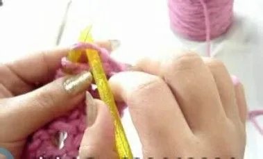 鱼骨针的织法