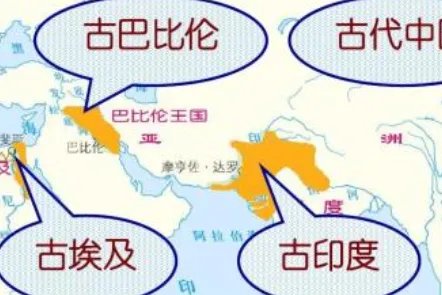 四大文明古国都有哪些国家?四大文明古国分布在哪里?