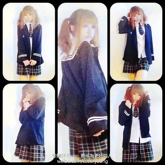 潍坊一中68级女生校服什么样的，求图啊！！！！！！！！！