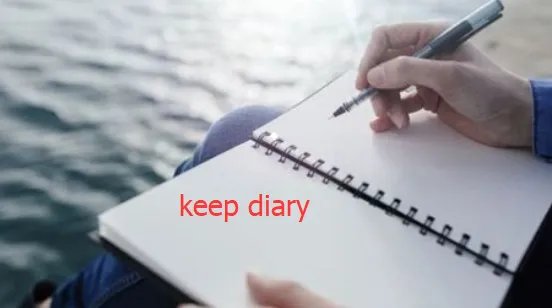 keep diary要用复数吗
