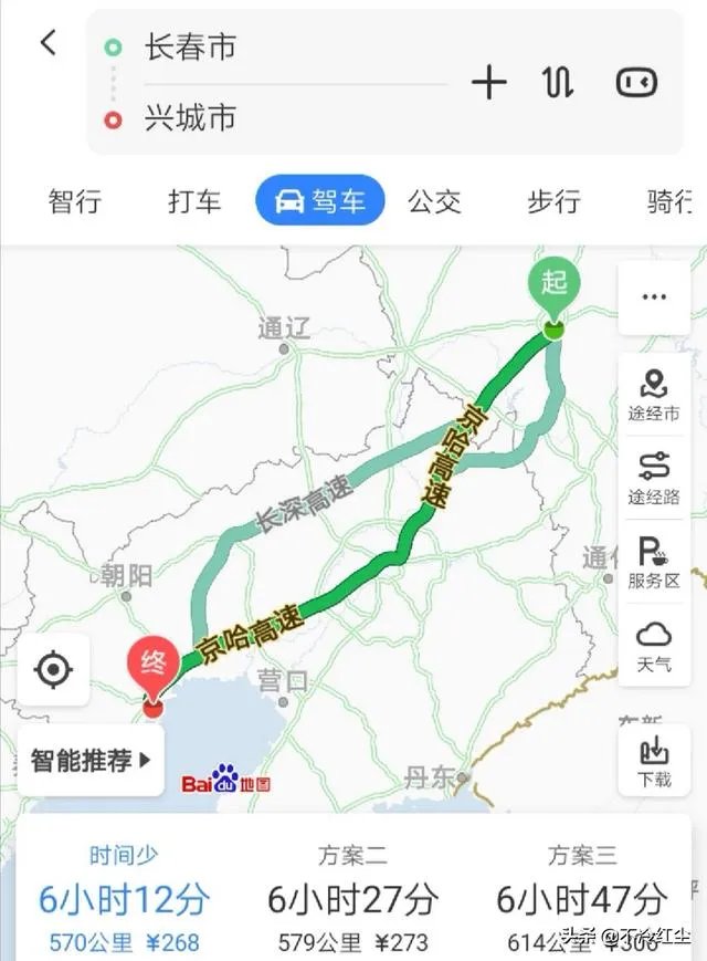 8月份从长春去兴城开车多久，本地游玩攻略有什么？
