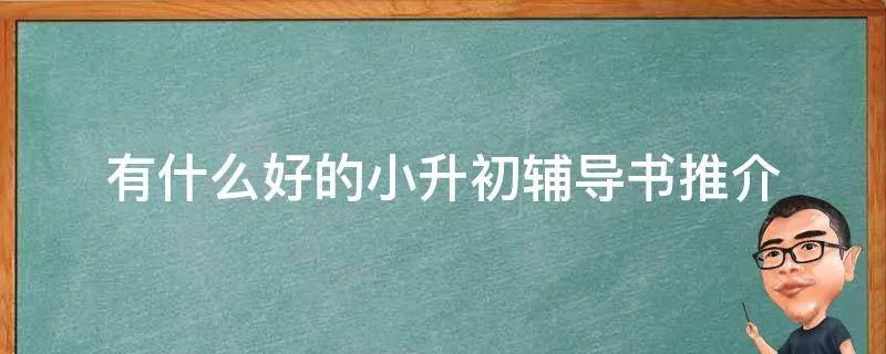 有什么好的小升初辅导书推介