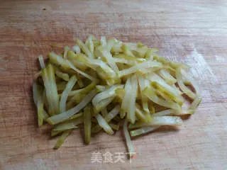 榨菜肉丝