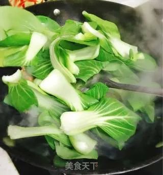 油菜炒肉