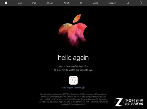 MacBook Pro是主角?10月苹果发布会消息汇总