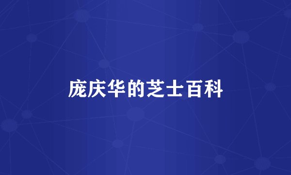 庞庆华的芝士百科