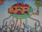 画一张小学生科幻画