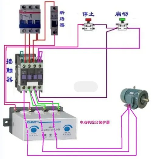水泵保护器的接线方法是什么