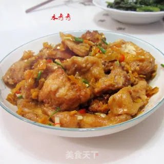 黄剁戚蒸米粉肉