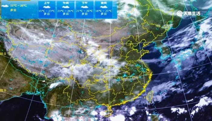 中秋节假期大范围强降雨来袭