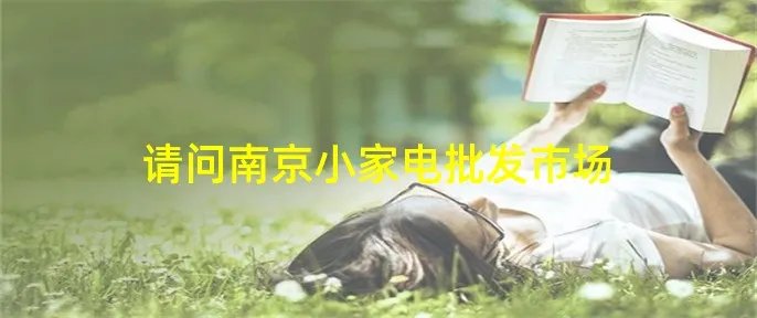 请问南京小家电批发市场