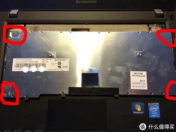 联想 k2450 拆机换NGFF接口SSD固态硬盘