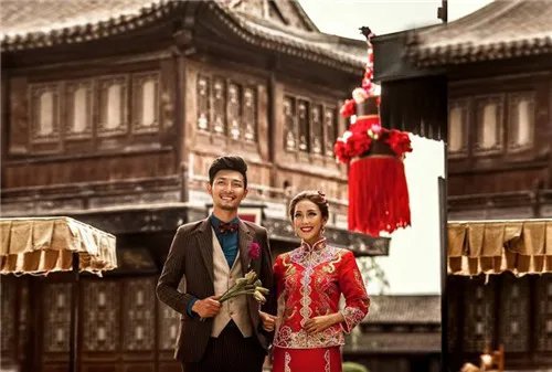 婚纱照中式风格图片 中式婚纱照风格有哪些
