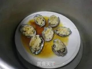 蒜蓉蒸鲍鱼