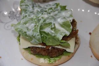 超级麦辣双层鸡腿汉堡
