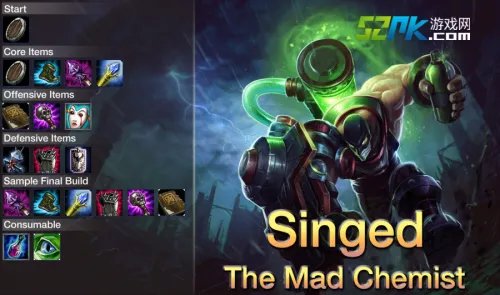 LOL S3英雄出装攻略壁纸第六期:W-X篇