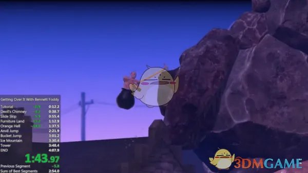 《Getting over it》怎么玩？Getting over it速通攻略