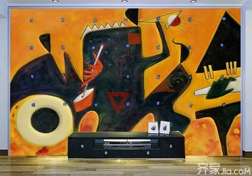 个性硅藻泥背景墙效果 6图展现硅藻泥创意造型