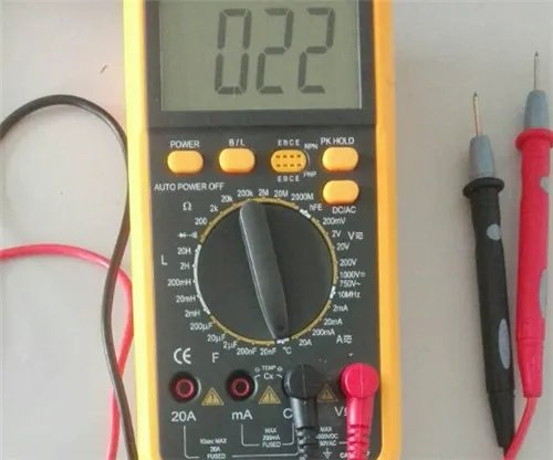 万用表怎么测led灯珠是不是好的