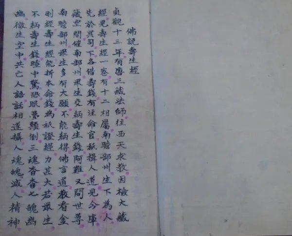 寿生经全文
