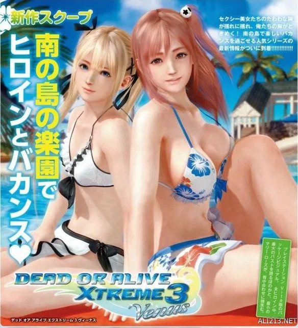 《死或生:沙滩排球3》各实体版内容及价格公布