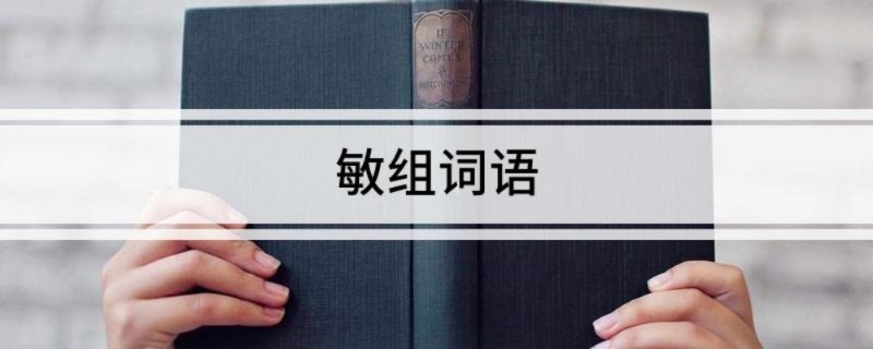 敏组词语