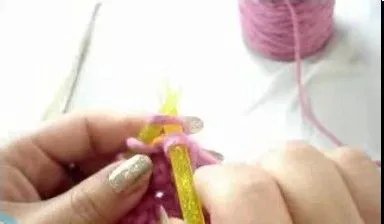 鱼骨针的织法