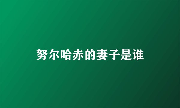 努尔哈赤的妻子是谁