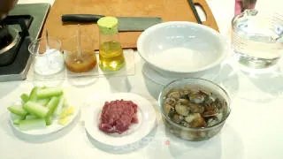 蛤蜊节瓜汤