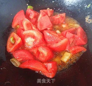 西红柿炒洋白菜