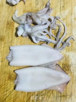 炸鱿鱼圈