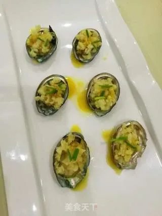 蒜蓉蒸鲍鱼