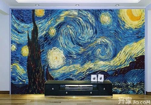 个性硅藻泥背景墙效果 6图展现硅藻泥创意造型