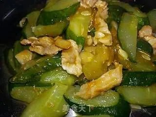 青瓜炒肉