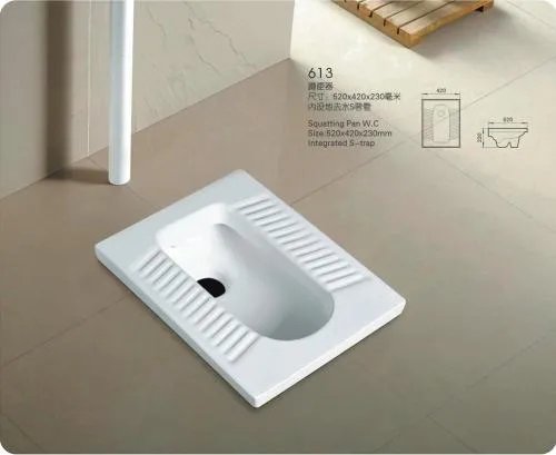 蹲便器安装方法  蹲便器安装高度是多少