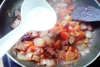 蕃茄牛肉饭