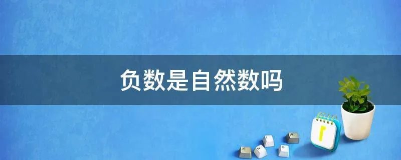 负数是自然数吗