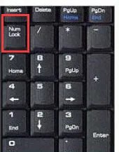 为何键盘上面的数字键1234失灵,其他键都可以用