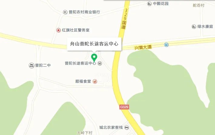 舟山普陀站是哪个