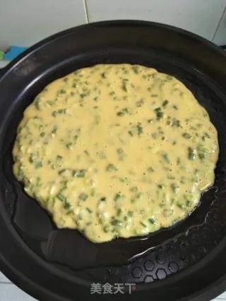 葱花鸡蛋饼
