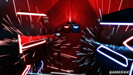 《节奏光剑（Beat Saber）》上线Steam 超赞的节奏打拍类音乐VR游戏