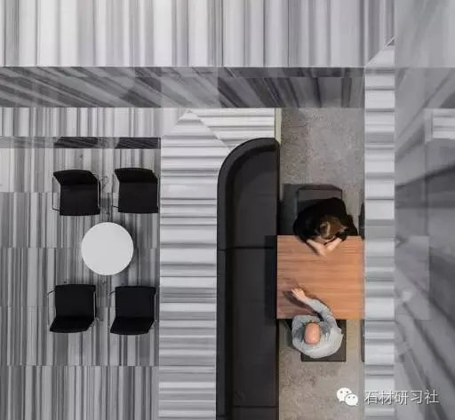具有视觉延伸效果的直纹白大理石及装饰应用案例